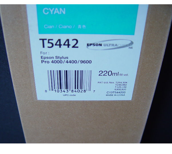Orginal Epson T5442 - Cyan